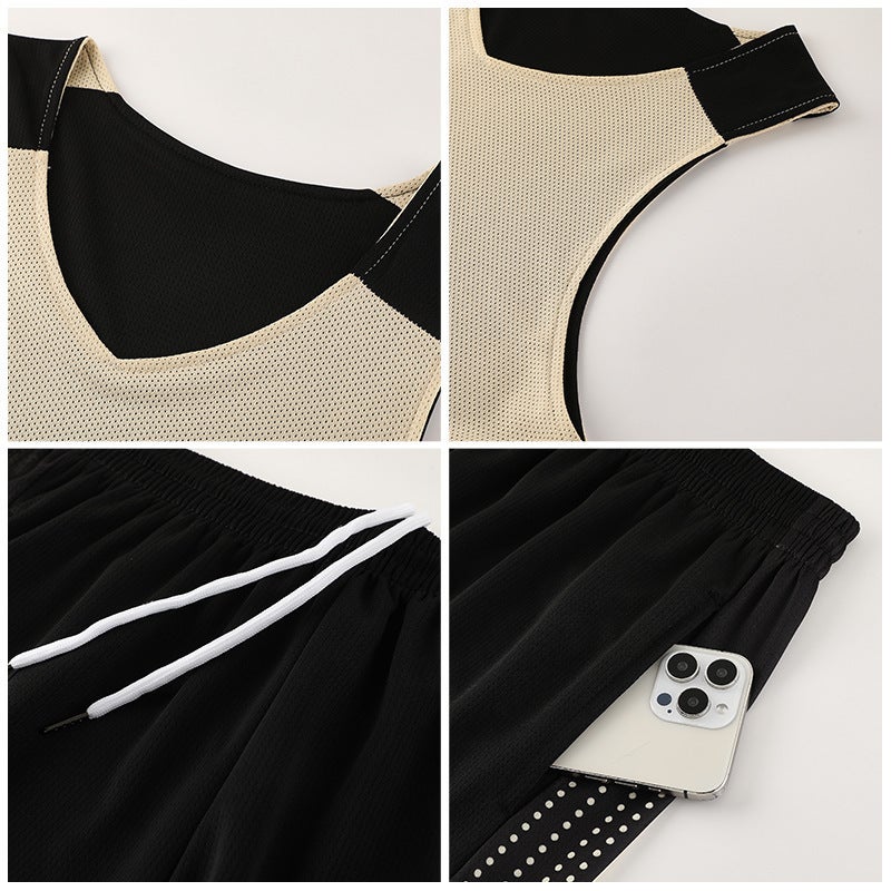 Basketball Uniform Suit Men'S And Children'S Jersey Vest Outdoor Women'S Adult Casual Sports Running Clothing Quick-Drying Printing - Image 4
