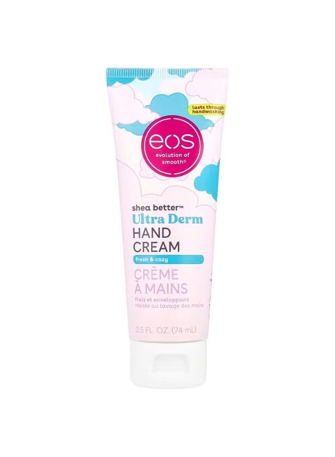 EOS Shea Better Ultra Derm Hand Cream Fresh And Cozy 74 Ml