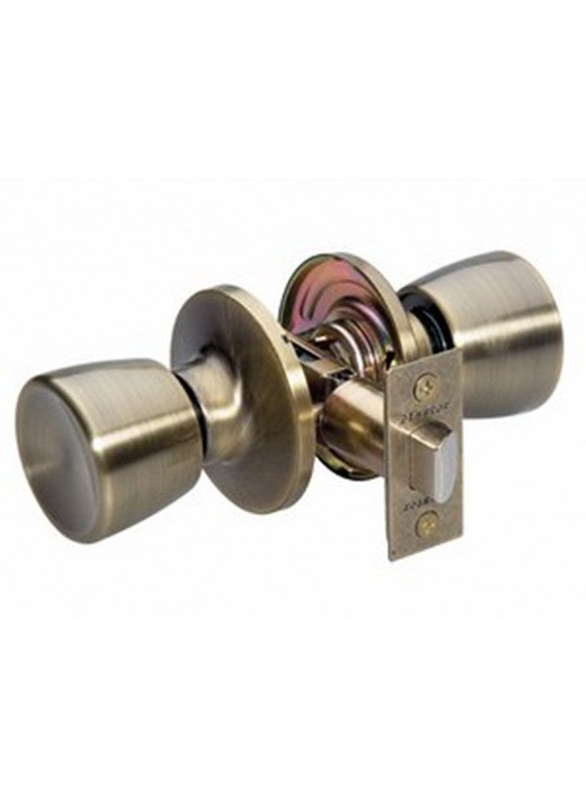 Master Lock TUO0405 Tulip Passage Door Knob, Antique Brass