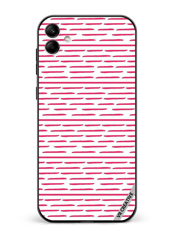 VR CREATIVE Protective Case Cover For Samsung Galaxy A04 Strips Design Multicolour - Image 1