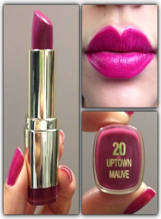 Milani Color Statement Matte Lipstick 20 Uptown Mauve Cruelty-Free Nourishing Lipstick in Vibrant Shades 5g - Image 2