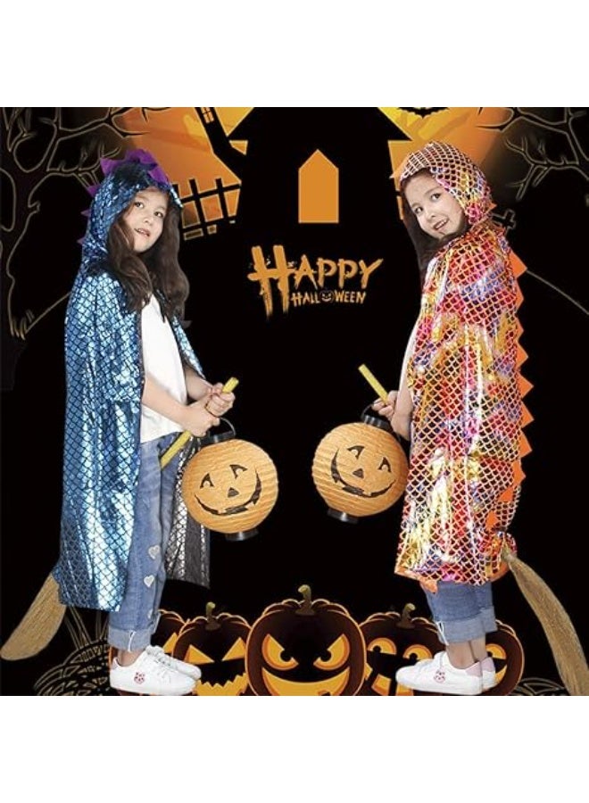 Jorunb Dinosaur Cape Dragon Hooded Cloak Halloween Costume Boy Girl Toddler Dress Up Clothes 3-8 Years Old - Image 5