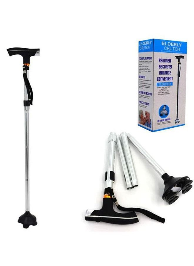 keke - Lightweight Foldable Walking Crutch for the Elderly with LED Light - Image 1