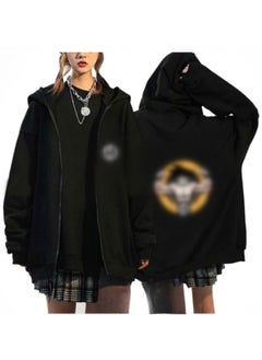 KUYING New Loose Hooded Cardigan Sweatshirt With Dragon Ball Print Zipper Jacket  - Image 1