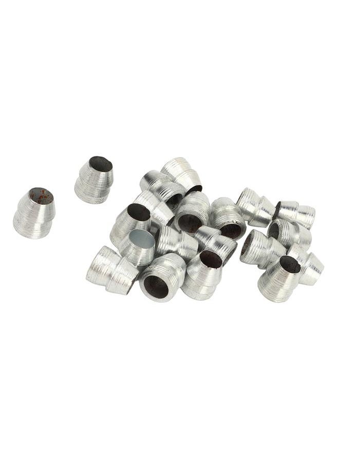 Thoraya - 20Pcs Safety Round Axe Handle Wedges Steel Hammer Splitting Axe Wedge for Hammer Axe Sledge Handle 16mm - Image 1