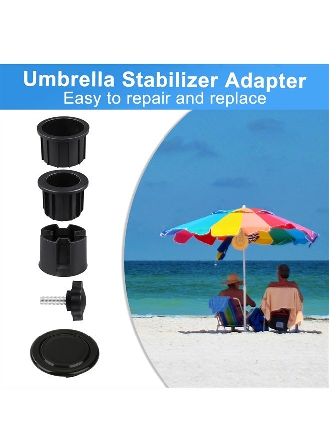 SAVITA 10pcs Umbrella Stand Parts Replacement, Hole Ring Plug Cover Umbrella Stand Parts Connector Umbrella Base Accessories for Outside Stand Base Stabilizer Sleeve Patio Table Balcony Decks  - Image 4