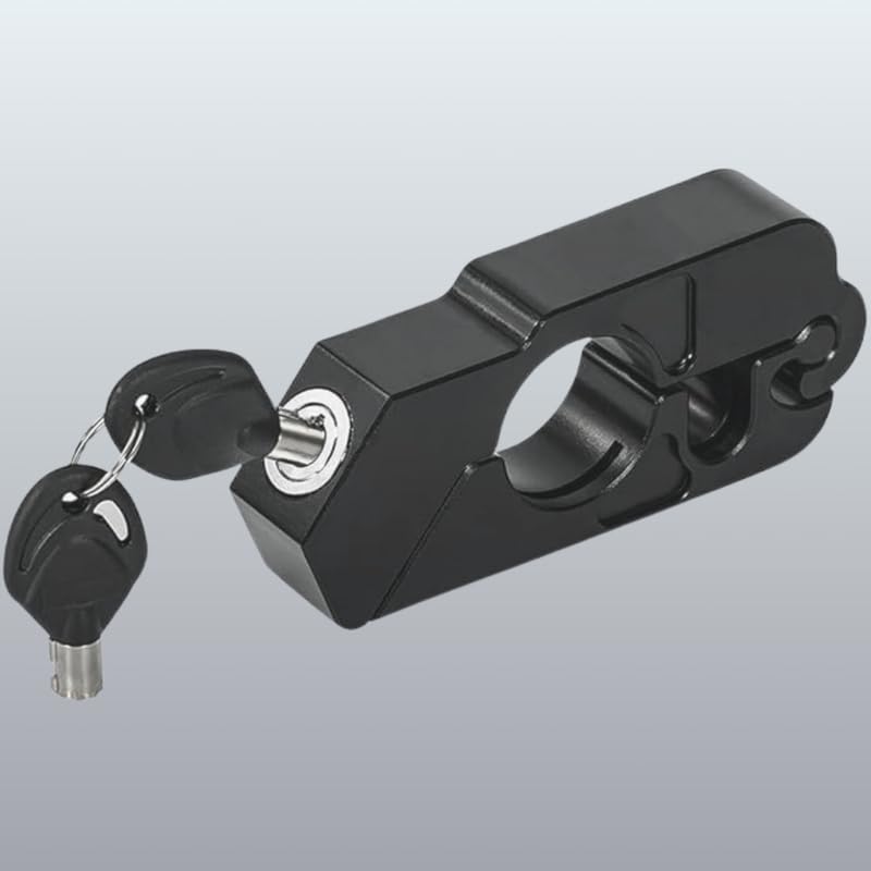 GNOLY Motorcycle Throttle Lock – Anti-Theft Security Device for Sports Bikes – CNC Aluminum Lever & Grip Lock – Quick to Secure & Release (1 Pcs) - Image 1