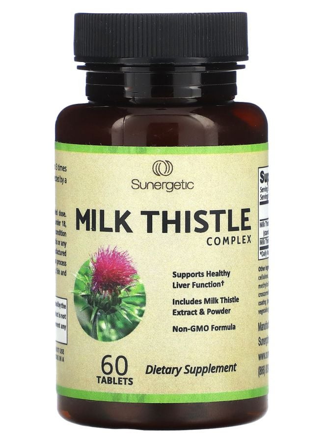 Sunergetic Milk Thistle Complex 60 Tablets