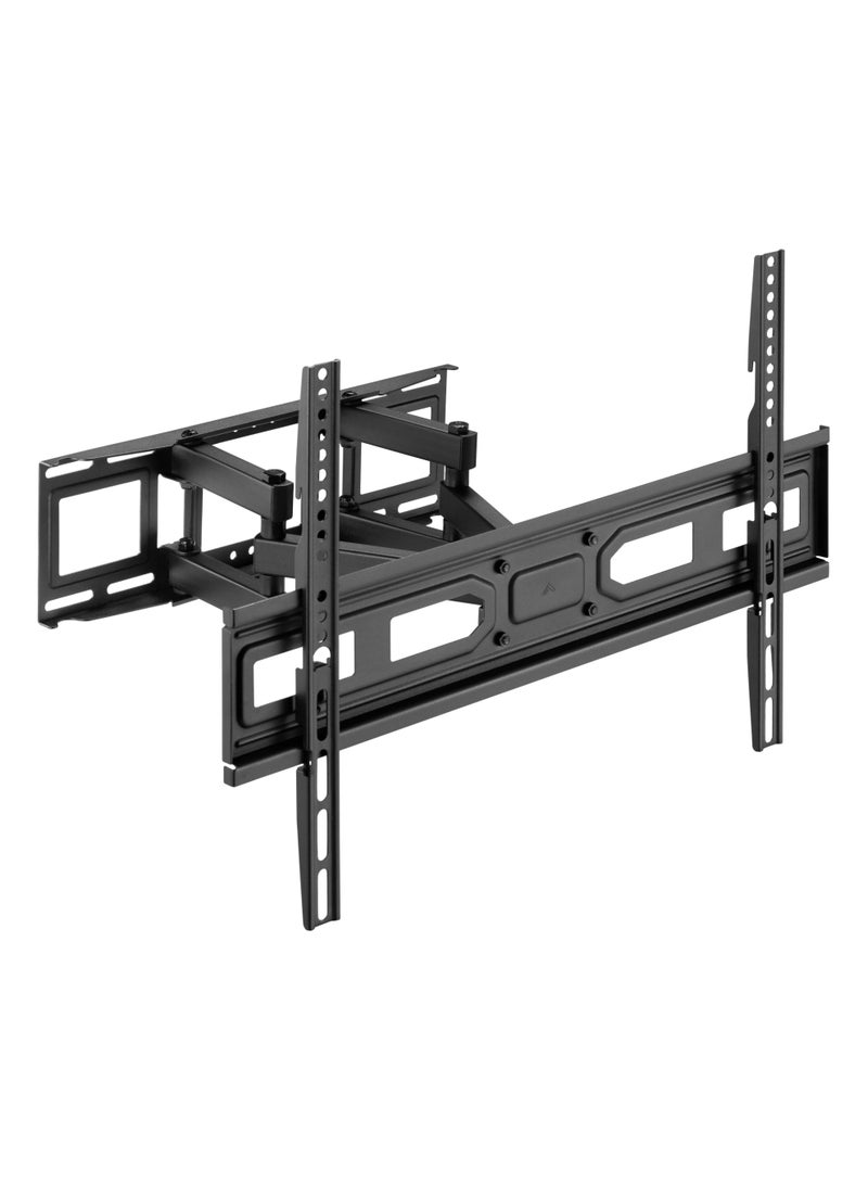 Skill Tech SH 800P Swivel TV Wall Mount for 37"-82" LED LCD Screens, VESA 600x400, Extendable Arm 67–355mm, 40kg Load Capacity – Black (Economic Series) - Image 1