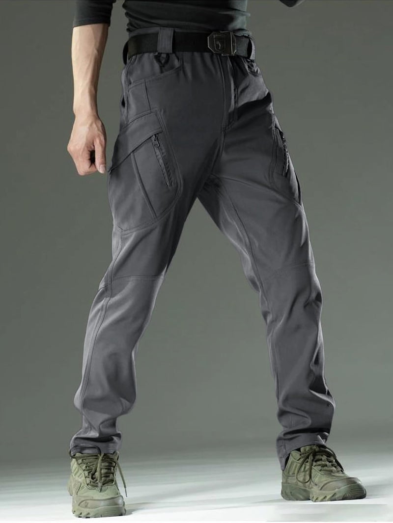 AUTIWITUA Men's Tactical Cargo Pants Water Resistant Lightweight Hiking Pants Outdoor Work Pants with Multi Pockets(No Belt) - Image 5