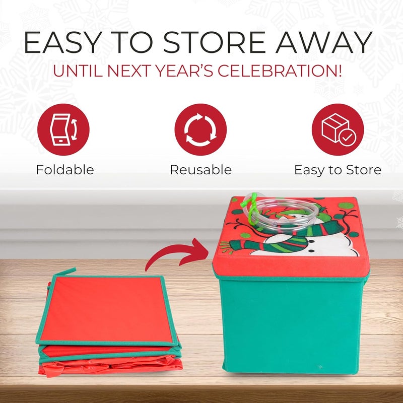 UpBloom Santa's Tree Helper Automatic Christmas Tree Watering System with Enhanced Liner, Waterer Disguised as a Present/Gift Box - Blends in with Christmas Ornaments and Presents - Image 4