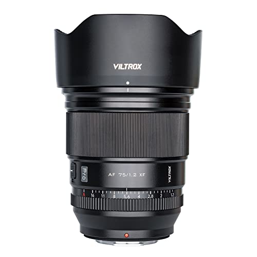 VILTROX عدسة فويتروكس برو 75 مم f/1.2 لنظام فوجي x APS-C - Image 1