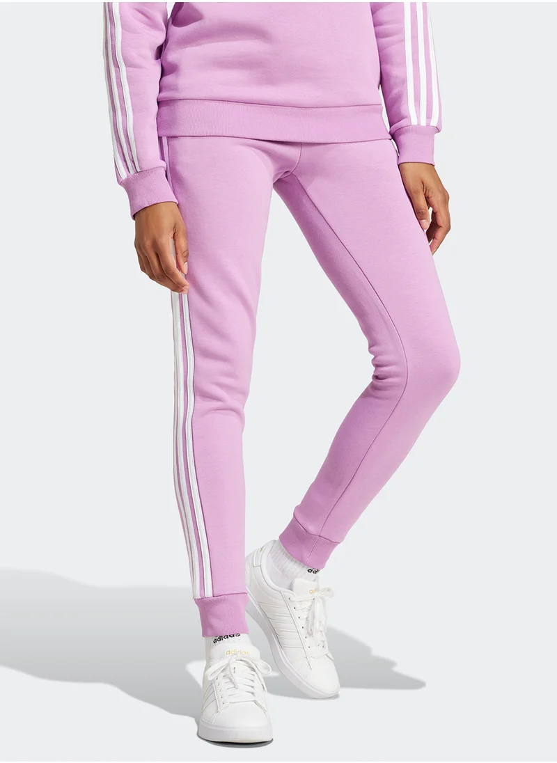 Adidas Essentail 3 Stripe Fleece Pants
