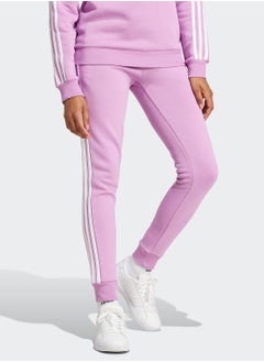 Adidas Essentail 3 Stripe Fleece Pants  - Image 5