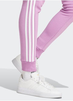 Adidas Essentail 3 Stripe Fleece Pants  - Image 4