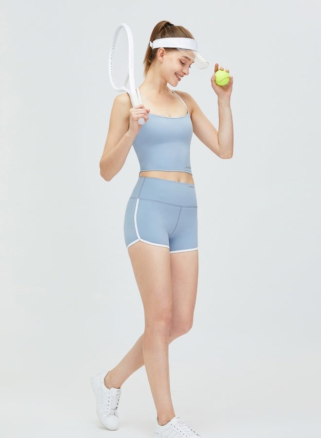 KAWN.YOGA Womens Athletic Strap Sleeves with Square Neckline  - Image 4