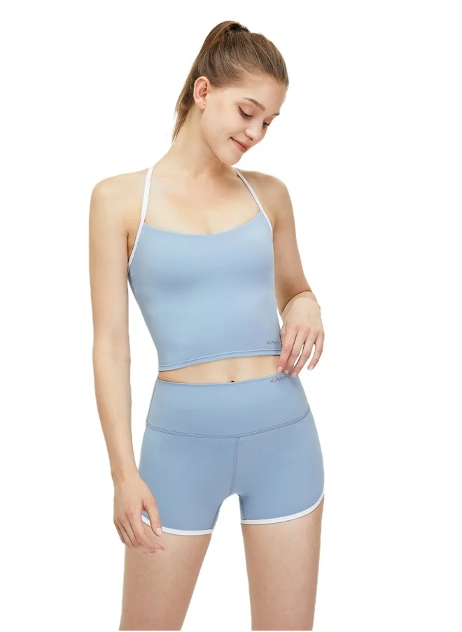 كون.يوغا Womens Athletic Strap Sleeves with Square Neckline