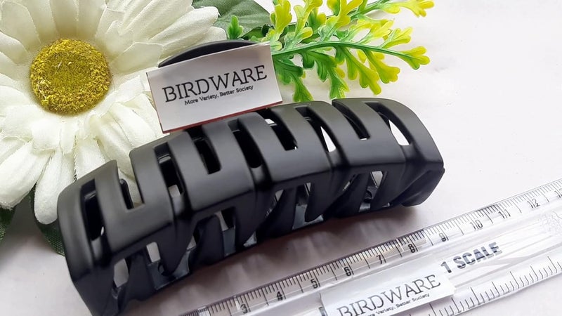 BIRDWARE Medium-Size Multi Color Imported Acrylic Material Butterfly Hair Clips For Women | Hair Clutchers - Image 4