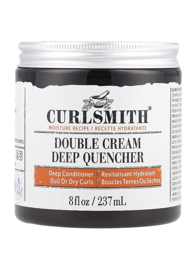 CURLSMITH Curlsmith, Double Cream Deep Quencher, 8 fl oz (237 ml)  - Image 1