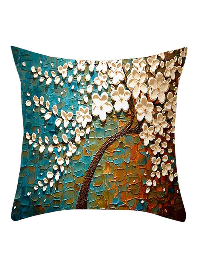 NIBEMINENT Decorative Printed Soft Pillow Multicolour 45 x 45cm