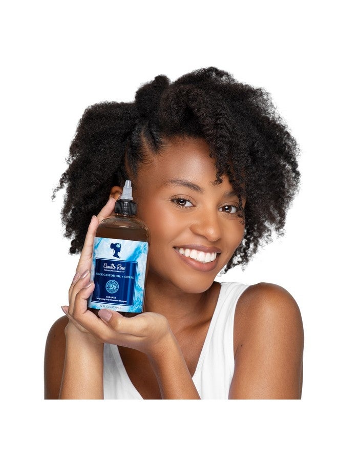 Camille Rose Black Castor Oil & Chebe Hair Cleanse Invigorating Scalp Treatment Shampoo To Strengthen Shine And Moisturize For All Hair Types 12 Fl Oz - Image 5