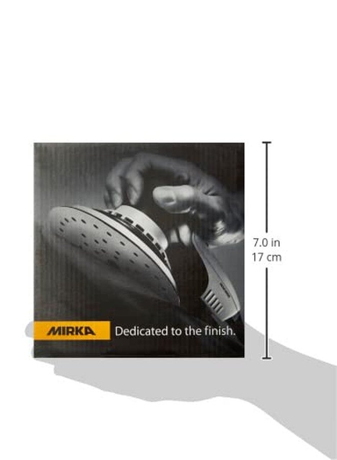 ميركا أقراص صنفرة Mirka Gold Film Multifit مقاس 6 بوصات، حبيبات 1500، خطافية وحلقة، عبوة من 50 قرص صنفرة مقاس 6 بوصات لصنفرة مدارية، وسادات صنفرة للخشب والمركبات والسيارات - Image 4