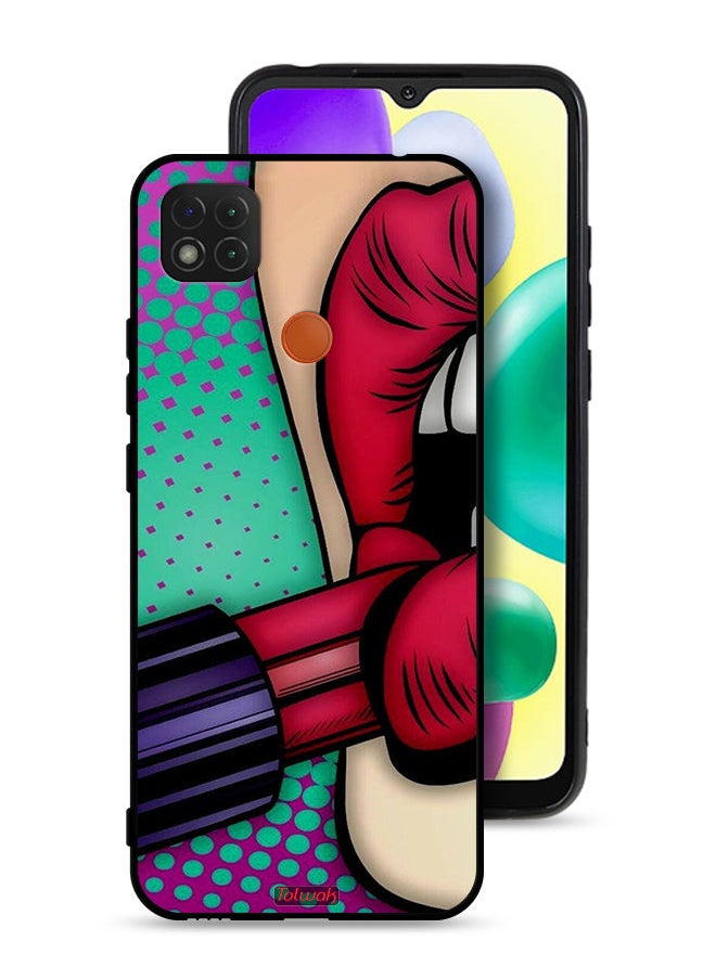 Tolwak Xiaomi Redmi 9C Protective Case Cover Lipstick  - Image 1