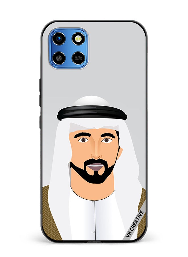 VR CREATIVE Protective Case Cover For Infinix Smart 6 HD Sheikh Hamdan Bin Mohammed Bin Rashid Al Maktoum Design Multicolour - Image 1