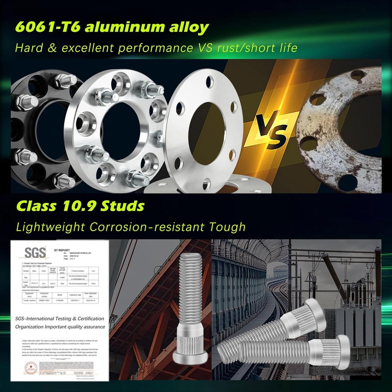 Customadeonly 15mm Hubcentric Black Wheel Spacers 5x114.3 for Subaru Models - Image 4