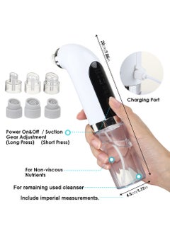 PRIME Super Micro Bubble Beauty Instrument Blackhead Remover Vacuum Suction Facial Beauty Clean Skin Tool  - Image 4