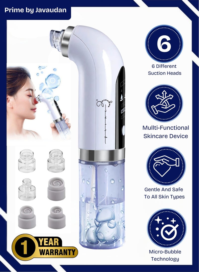 أداة تجميل برايم سوبر مايكرو بابل لإزالة الرؤوس السوداء والوجه والأنف منظف عميق للمسام وإزالة بثرة حب الشباب وشفط وتجميل الوجه وأداة تنظيف البشرة - Image 1