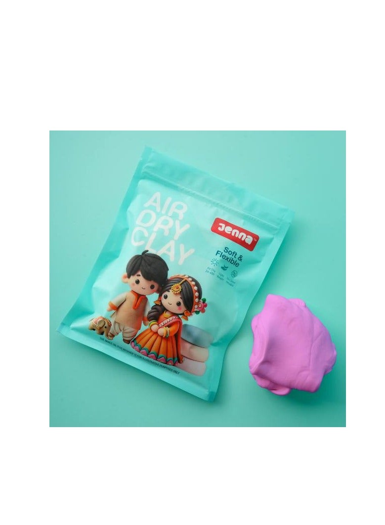 Jenna Air Dry Clay – Magenta 300g
