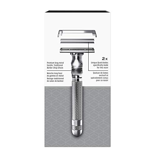 Wilkinson Sword شفرة حلاقة ويلكنسون سورد رباعية الشفرات للرجال مع 5 شفرات حلاقة رباعية بديلة - Image 2