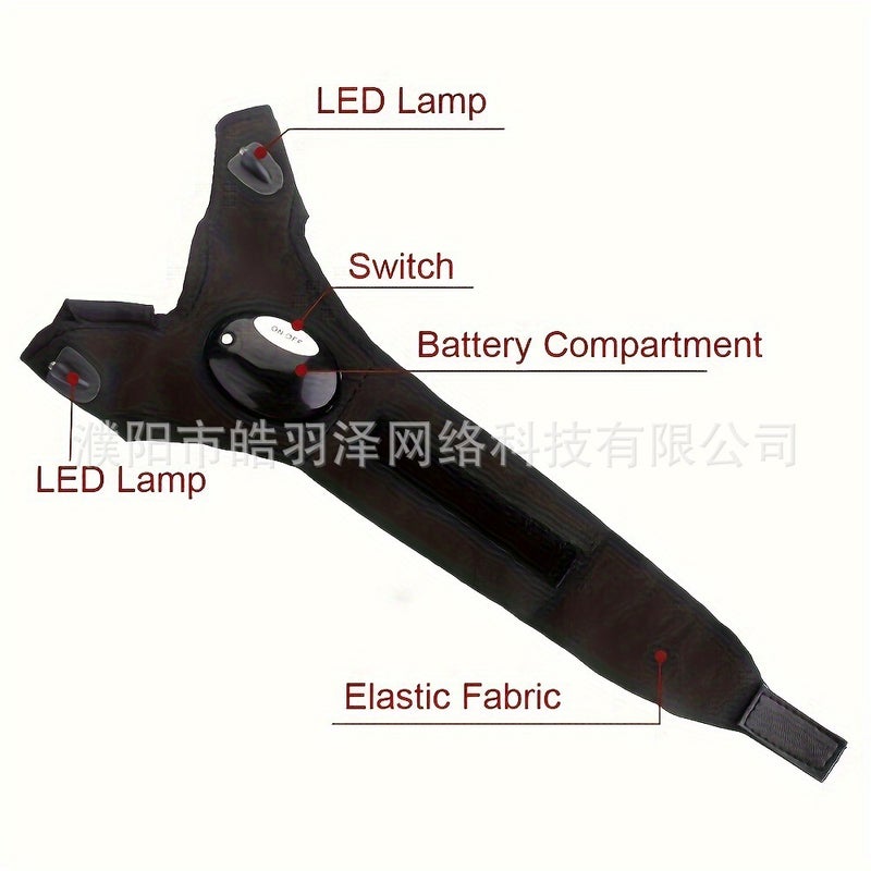 LED Lighted Fishing Half Finger Gloves - Image 4