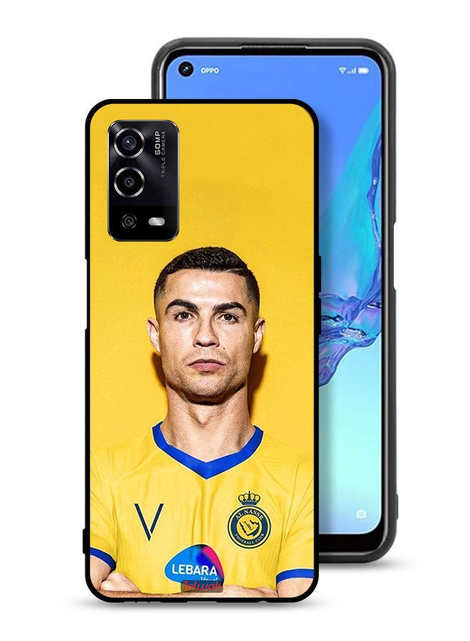 Tolwak Oppo A55 4G Protective Case Cover Cristiano Ronaldo - Image 1