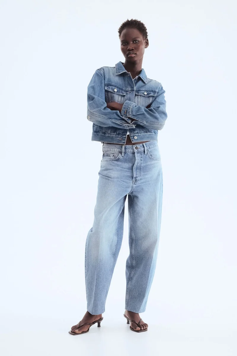 اتش اند ام جاكيت دنيم