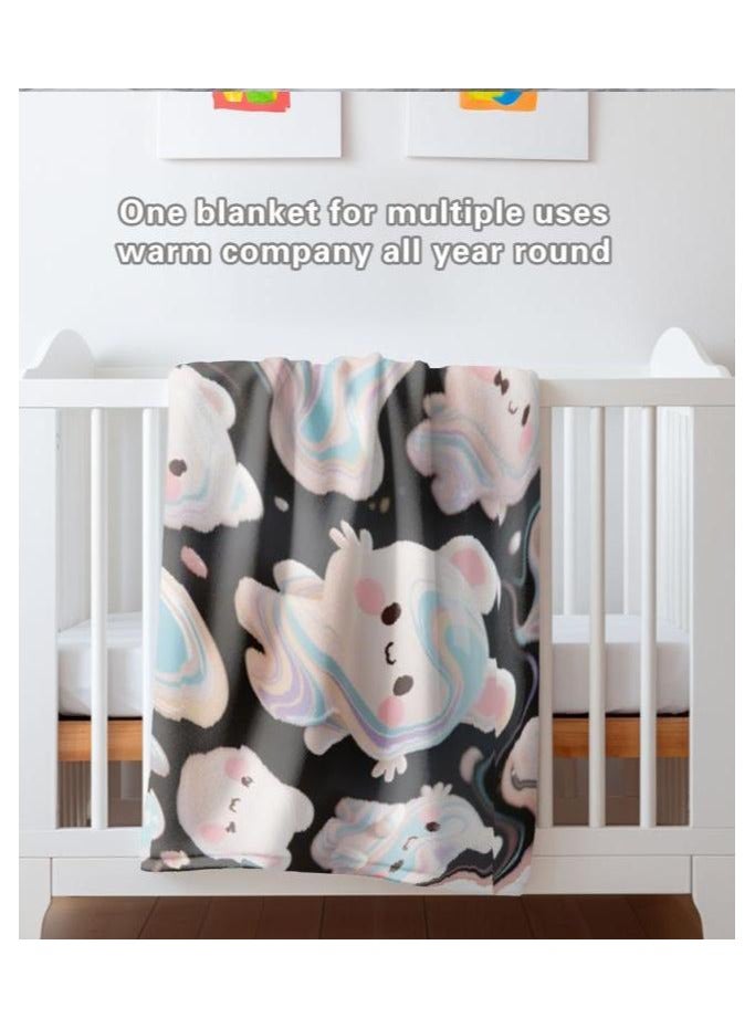 general Children's or student cartoon flannel thin blanket (warm and comfortable, suitable for sleep, games) 100cm*150cm - Image 5