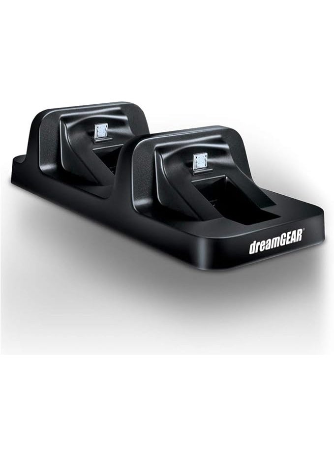 dreamGear PS4 Dual Power Dock Charge 2 Controllers - Black - Image 3