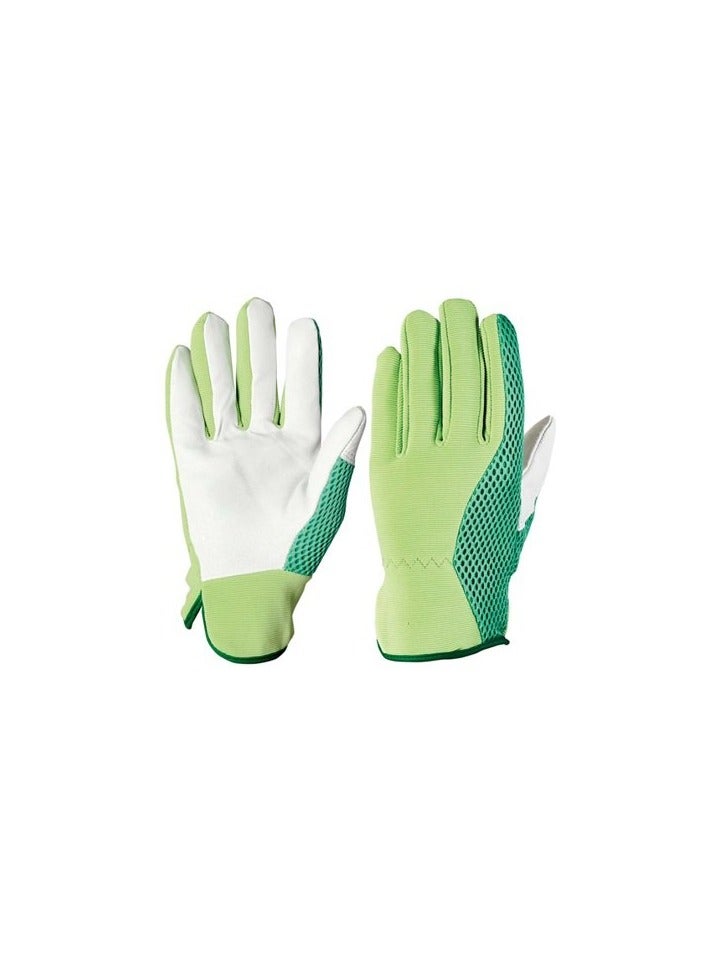 KNP Garden Glove M VX4946 Leather and Elastic 
