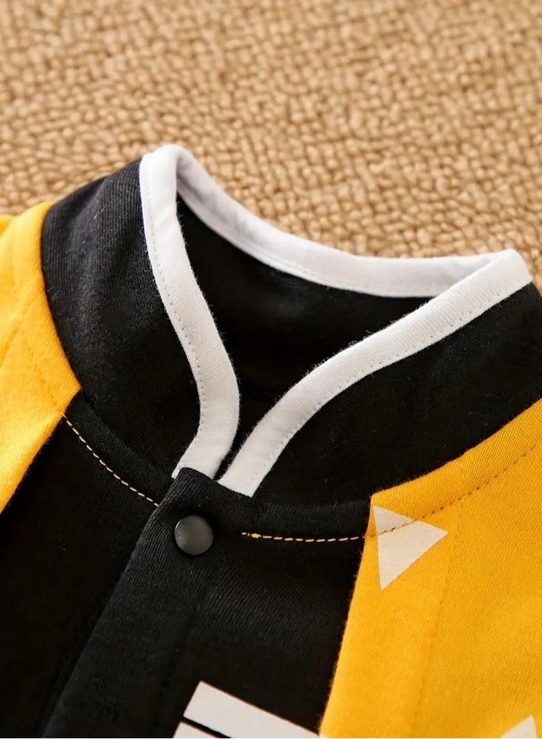 AROAQ Anime Cape Style Long Sleeve Cotton Bodysuit Cute Baby's Romper For Outdoor Wear - Image 5