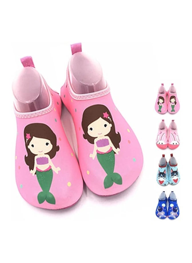 TOMSHOO Boys Water Shoes Girls Beach Socks for Kids Toddler Baby Barefoot Swim Socks, Quick-Dry Non-Slip Aqua Water Sport Shoes for Swimming Pool Water Park Beach - Image 1
