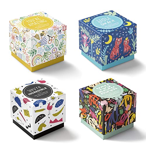 Compendium ThoughtFulls for Kids – 4-Pack of You're Amazing, You Can Do It, You're Incredible, You Rock – 120 Pop-Open Cards to Share with Kids, Each with an Inspiring Message Inside - Image 2