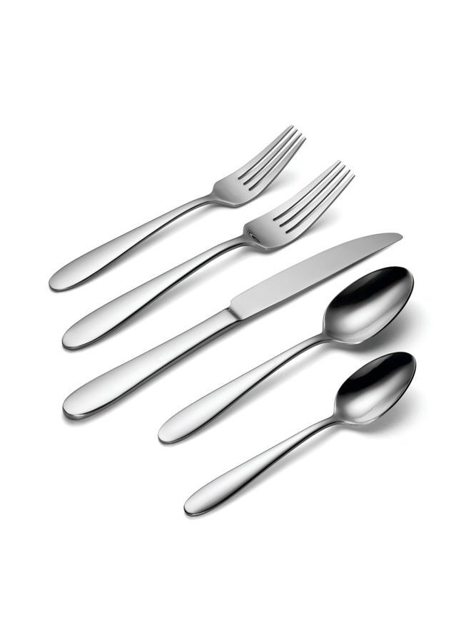 ONEIDA H110042A Eve 42 Piece Everyday Flatware Set, Service For 8 - Image 2