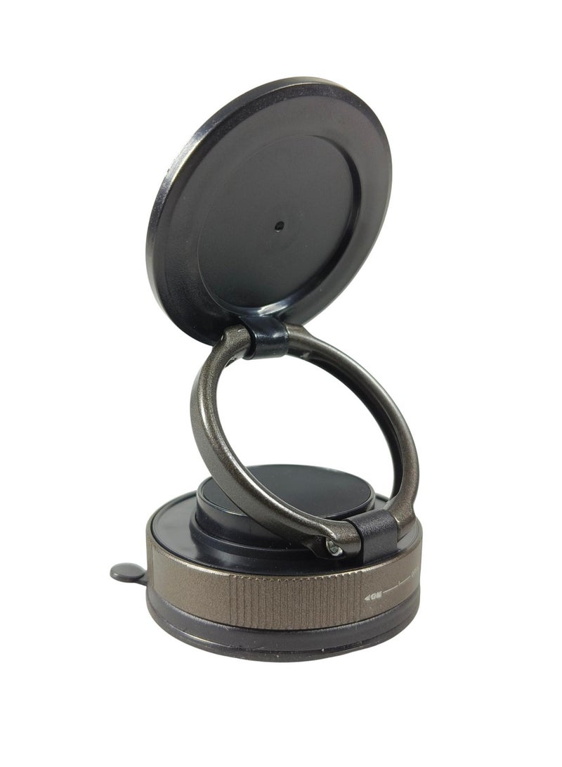Vacuum Adsorption Magnetic Phone Holder Stand – Multi-Use Desk/Car Mount - Image 1