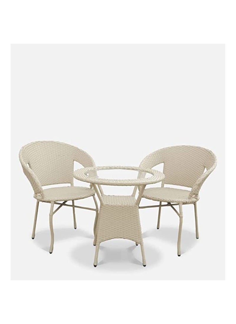 ANAND INDIA GROUPS ANAND INDIA GROUPS D12 Outdoor Furniture Garden Patio Seating Set 2 Chairs1 Table Set Balcony Furniture Coffee Table Set 