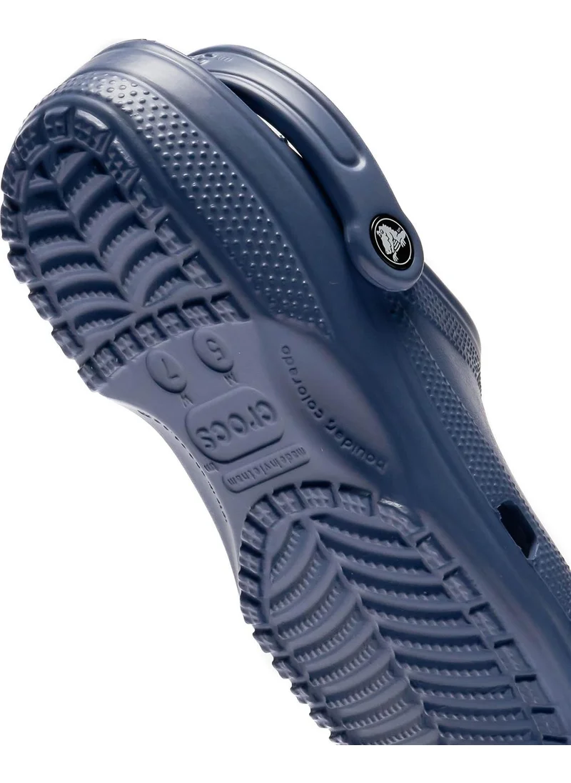 crocs Classic Unisex Navy Blue Slippers