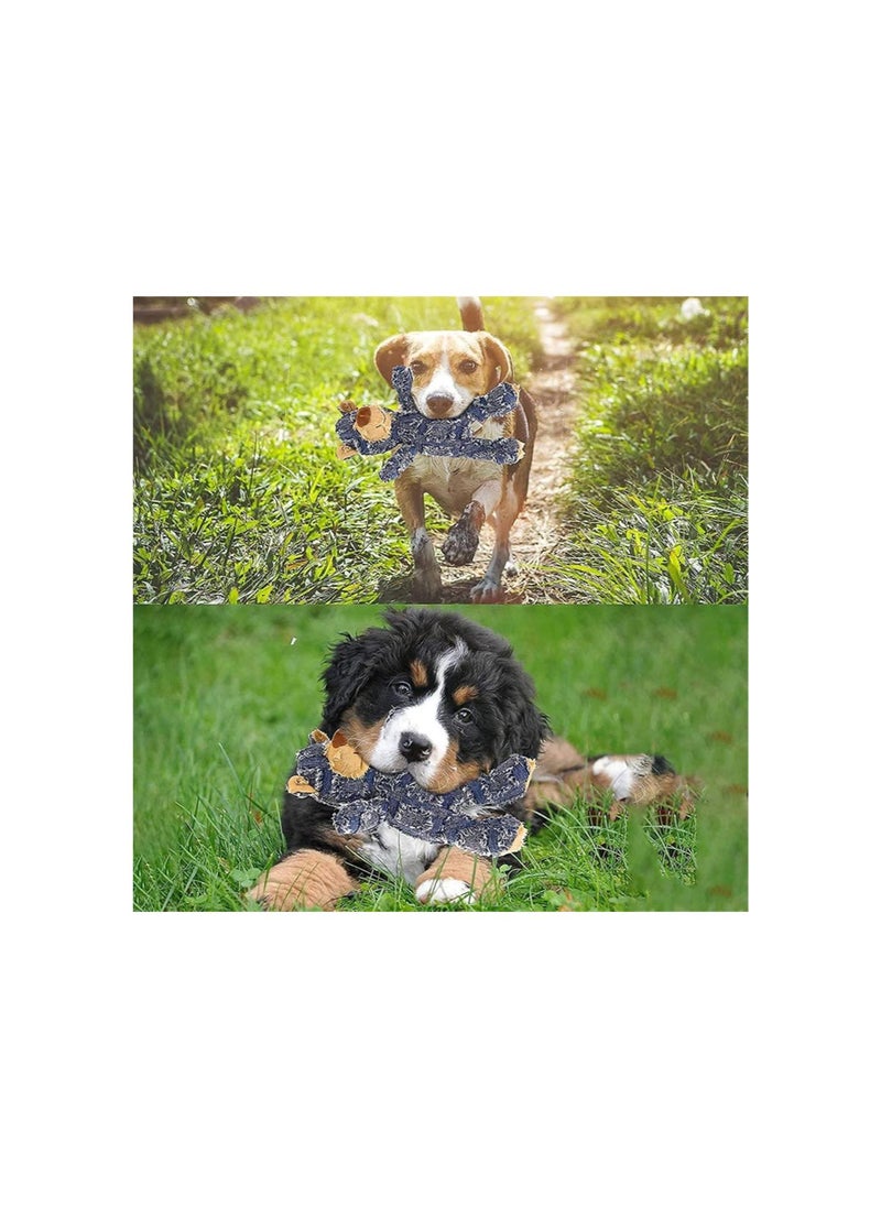 Generic - OUKA Extreme Bear Dog Toy, Extremebear Dog Companion for Heavy Chewers, Indestructible Dog Chew Toys, Chew Proof Plush Dog Toy with Analog Sound, Stuffed Animals Chew Toy, Dog Squeaky Toys (3Pcs) - Image 1