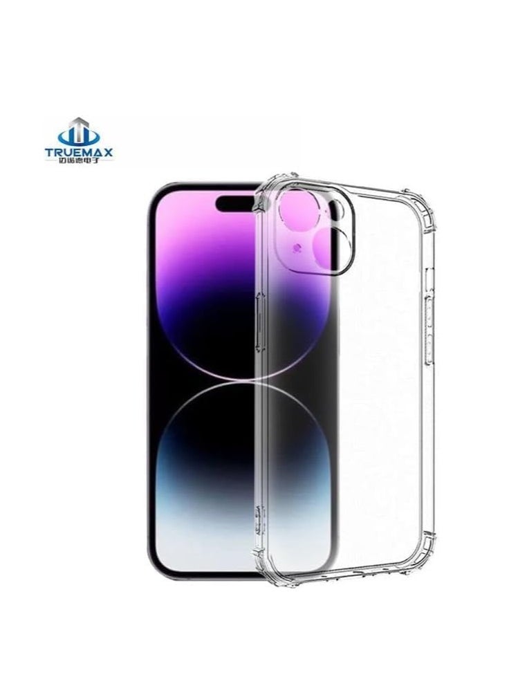 Generic - Case with built in Camera Protector Compatible with iphone 13, Crystal Clear Anti-Scratch Case, Protect the Lens, Precision Holes Phone Case Cover -6.1inch - Image 1