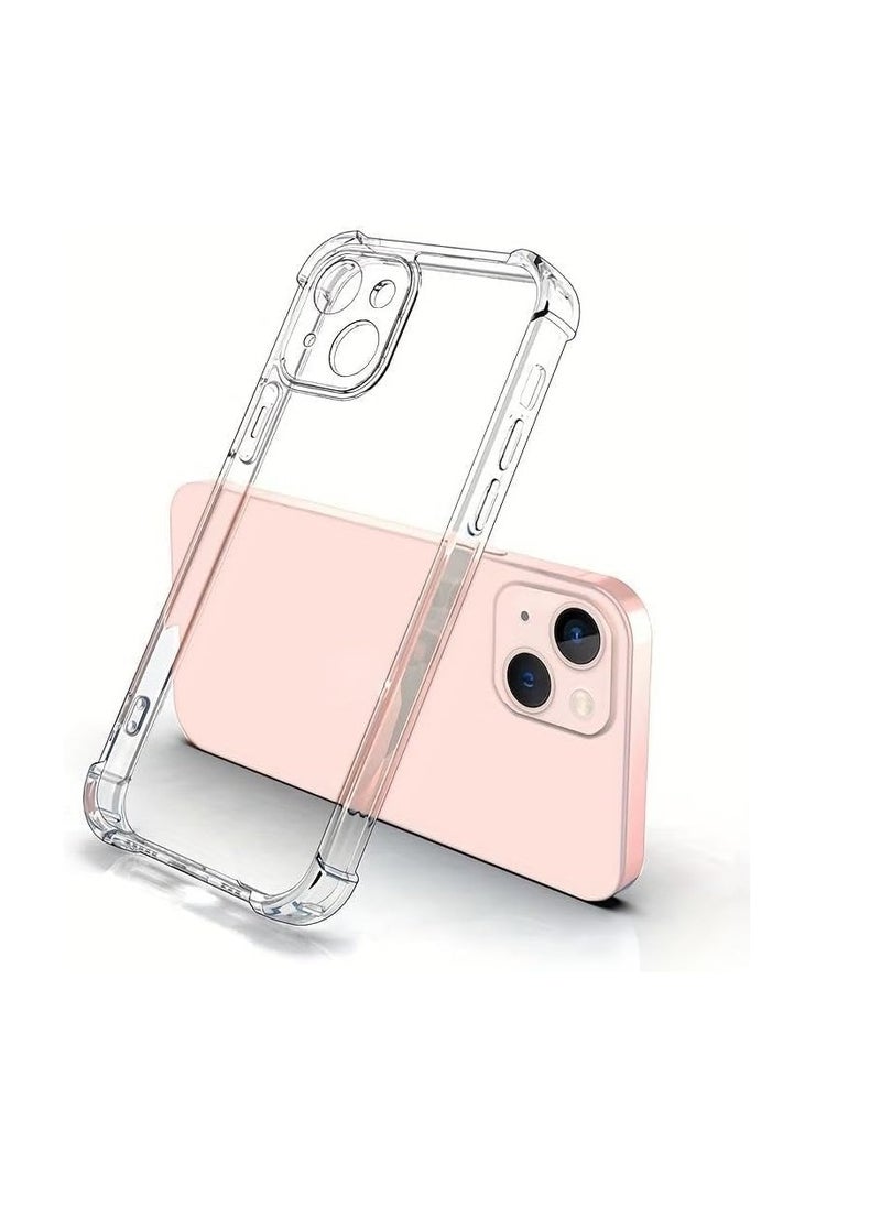 Generic - Case with built in Camera Protector Compatible with iphone 13, Crystal Clear Anti-Scratch Case, Protect the Lens, Precision Holes Phone Case Cover -6.1inch - Image 1