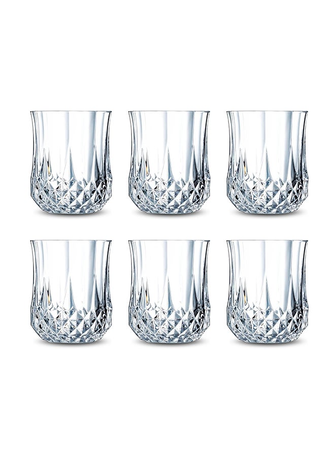 Feelings Feelings 6 Pcs Glass Tumbler Set By Addox Premium Drinking Glasses 240Ml  - Image 1